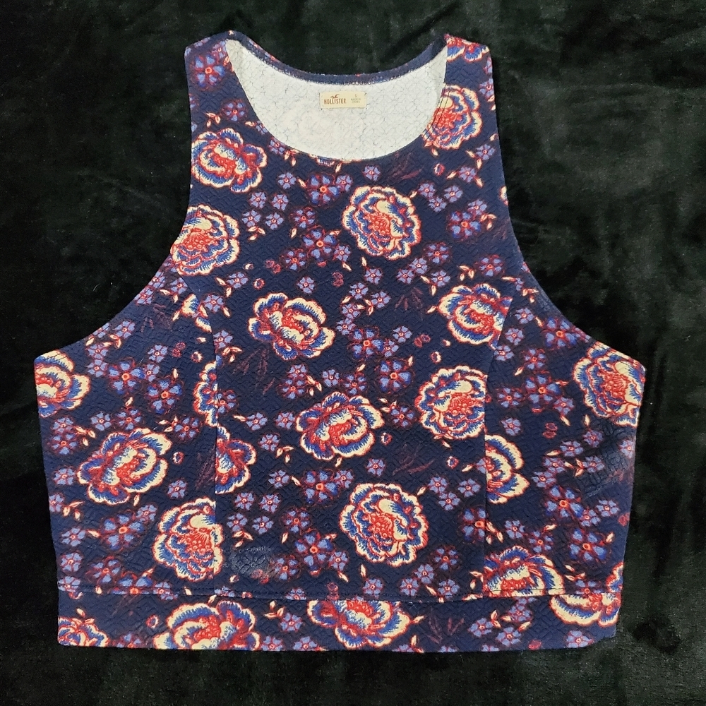 Hollister Floral Sleeveless Top - Multicolor